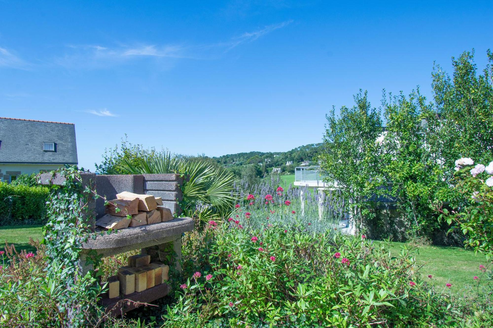 Goul Ar Roz I Terrasse Sud & Vue Mer Telgruc-sur-Mer Extérieur photo