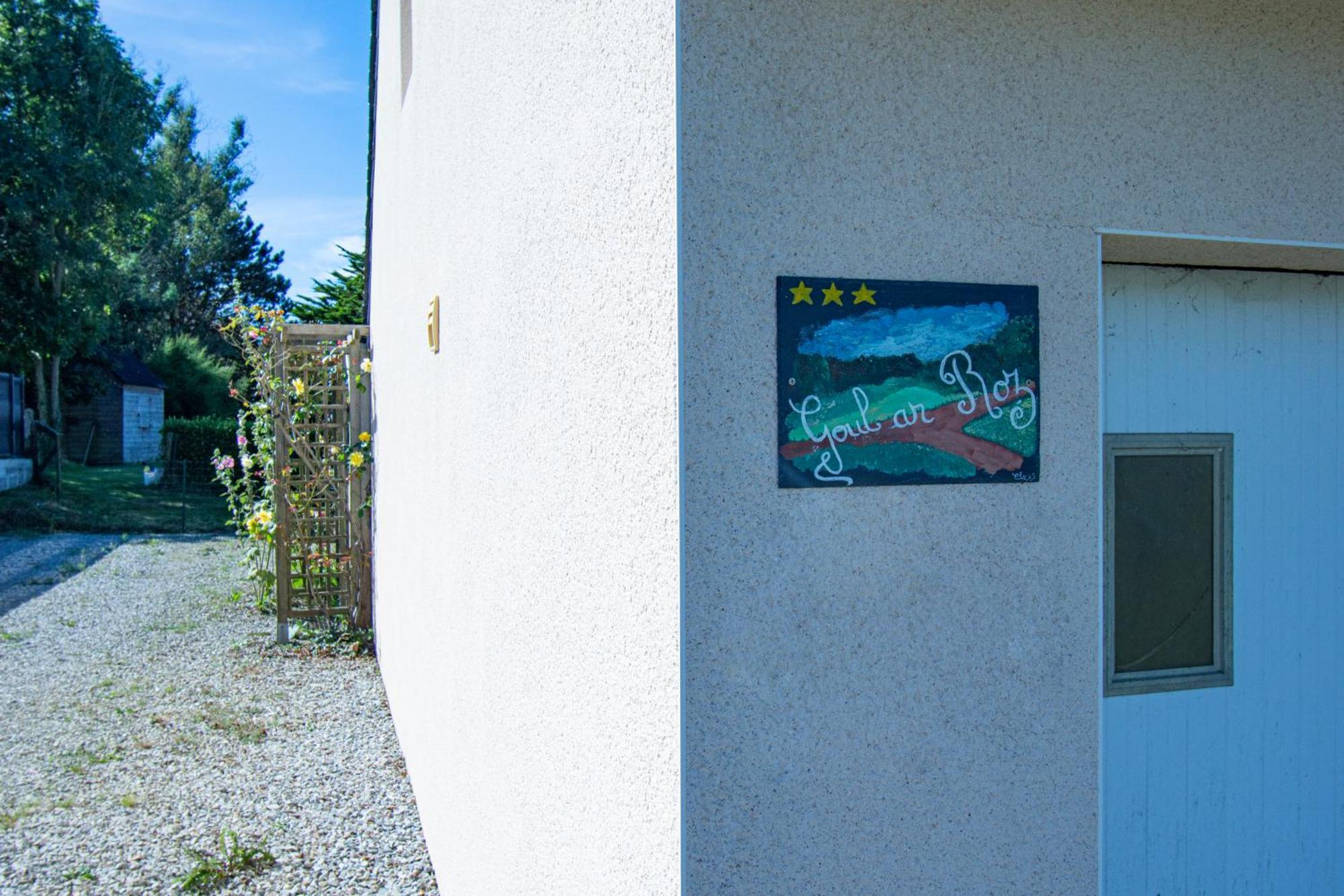 Goul Ar Roz I Terrasse Sud & Vue Mer Telgruc-sur-Mer Extérieur photo