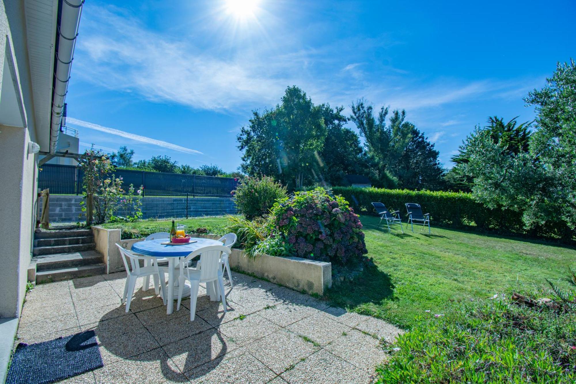 Goul Ar Roz I Terrasse Sud & Vue Mer Telgruc-sur-Mer Extérieur photo